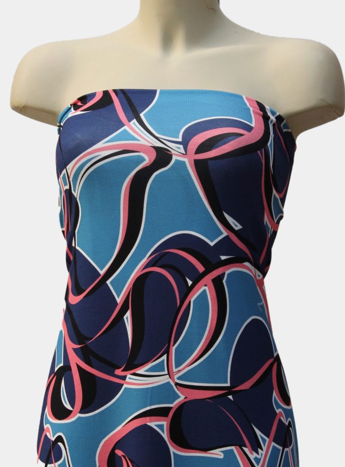 jersey imprimé viscose élasthanne